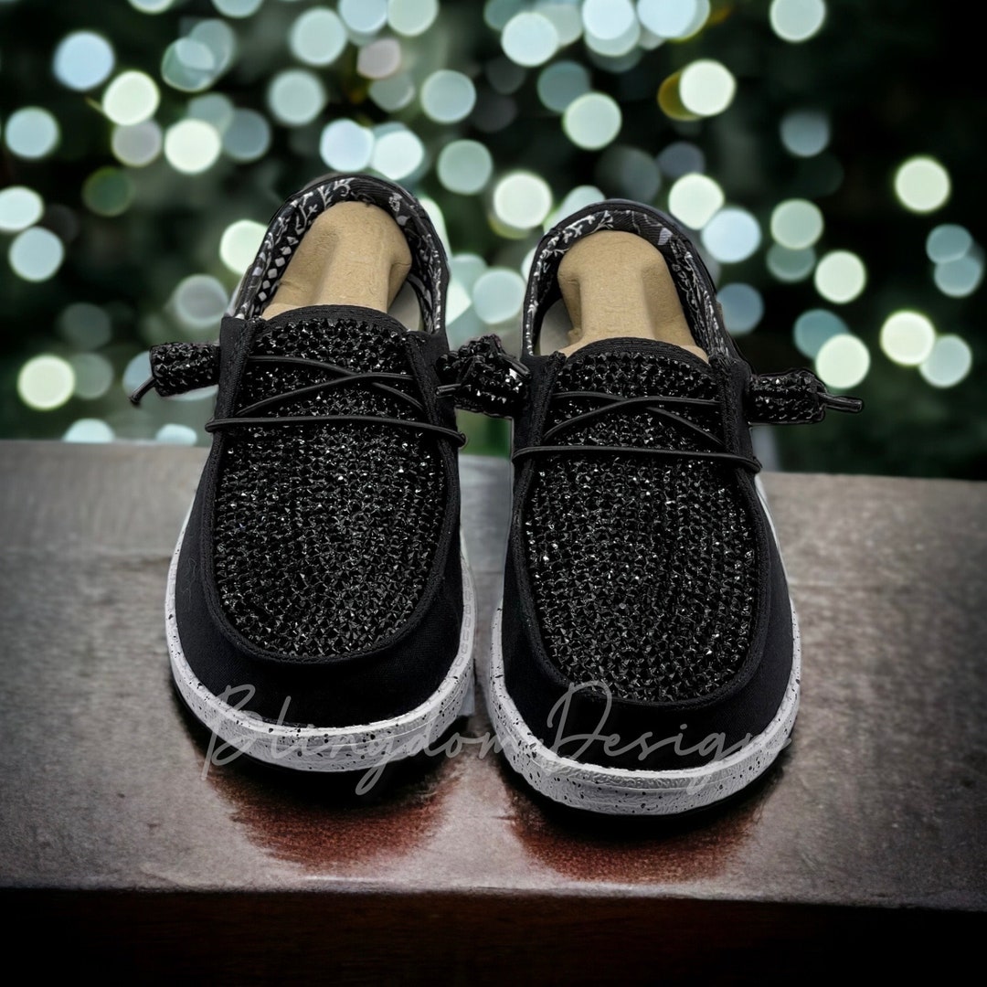 hey dude shoes women black