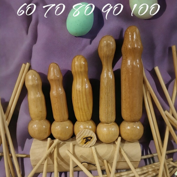 The anal trainer medium, wooden dildo, wooden dildo, double dildo, double dildo, double dildo, dildo, plug, prostate massage, couples,