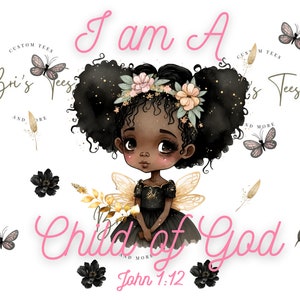 Christian svg, child of God, beautiful child svg,