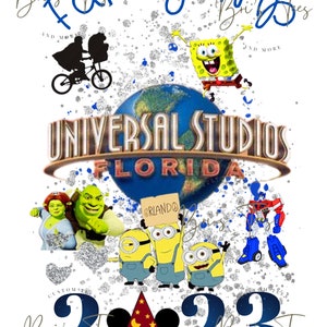 Universal studios vacation shirt family vacation svg png file