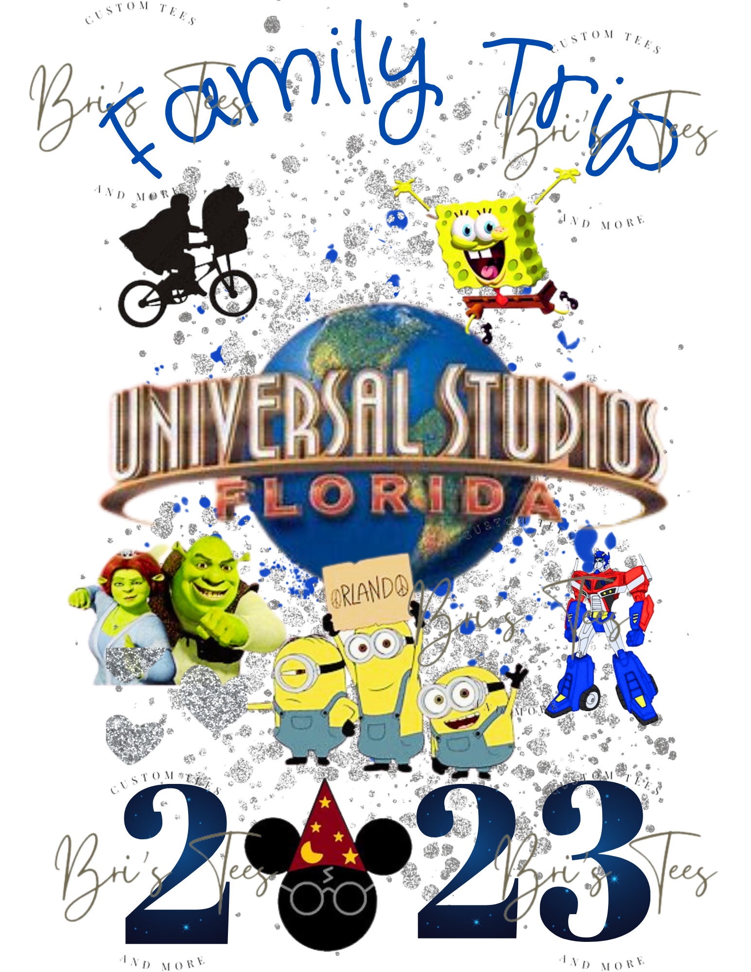 Universal Studios Vacation Shirt, Family Vacation SVG PNG File