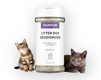 Natural Cat Litter Deodorizer: Non-Toxic Odor Eliminator Powder