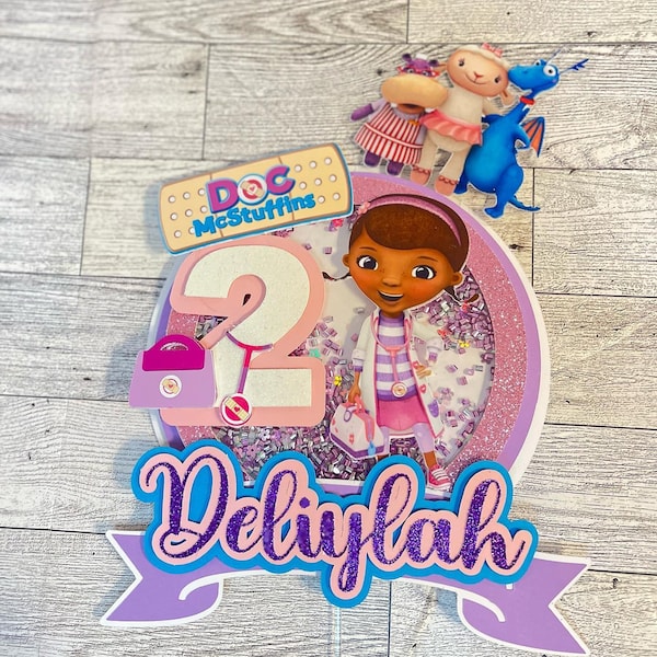 Décoration de gâteau Doc McStuffins