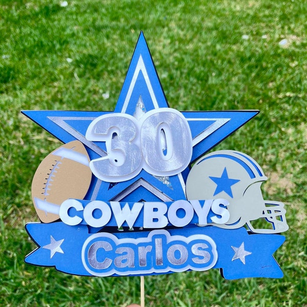 Cowboy Cake Topper Etsy