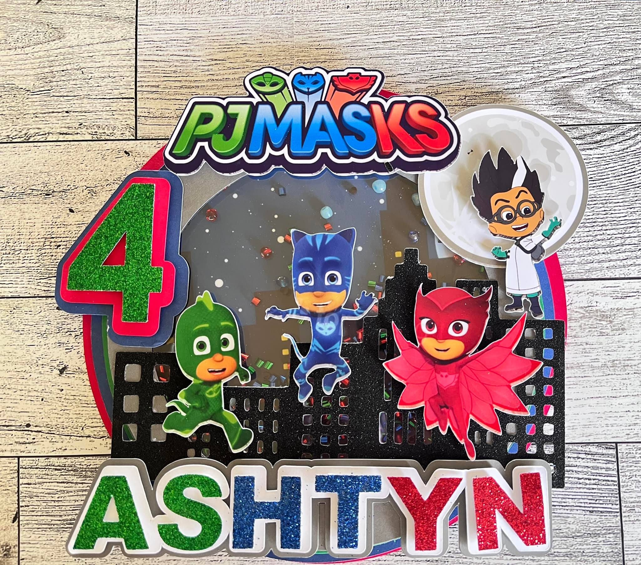 PJ Mask Cake Topper Etsy