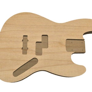 J Bass style Svg, Dxf file, XCarve, Onefintity, Shapeoko Cnc Machine File
