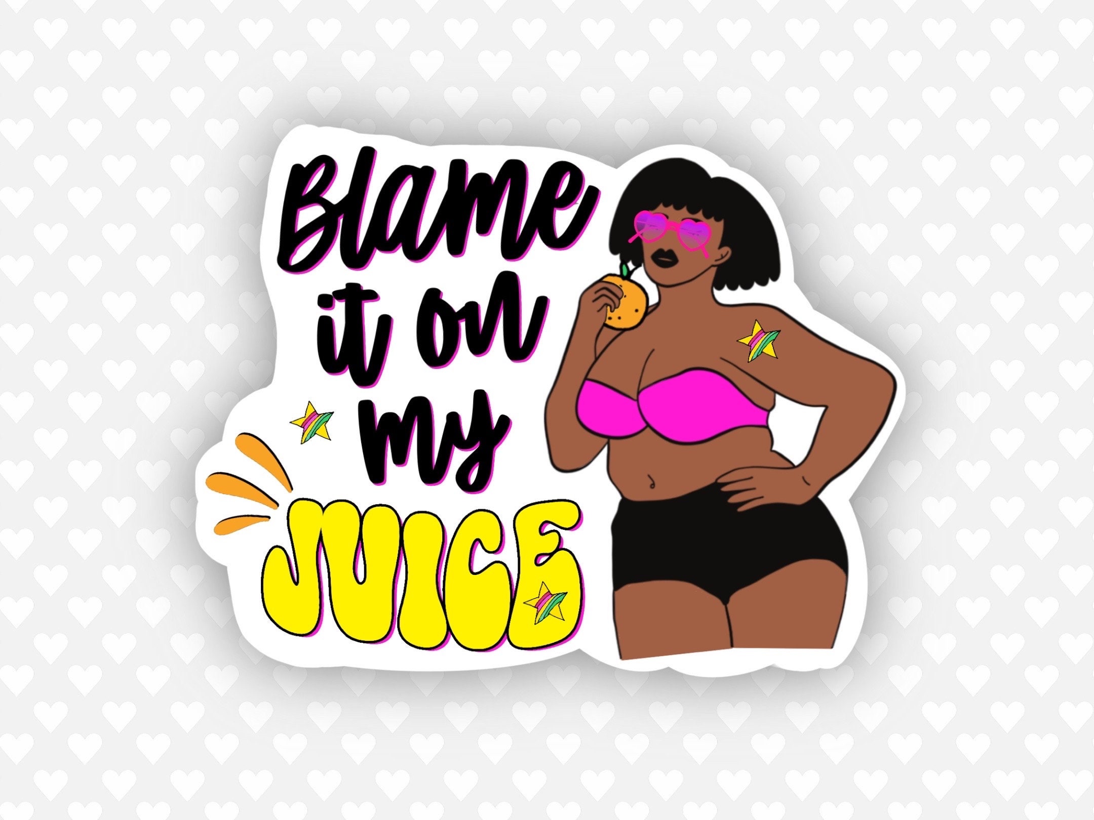 Blame Jesus Stickers Vinyl Laptop Water Bottle Luggage Decal Funny Stickers  2.5