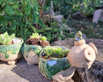 Pflanzschale für Blumen oder Sukkulenten ,für Balkon,Garten Terrasse oder Friedhof