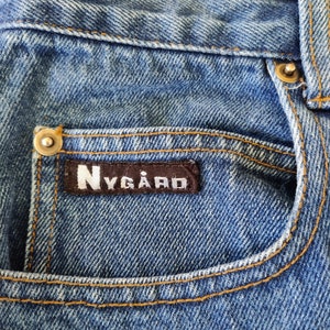 90&#39;s Nygard Petite Collection Denim - Size 12 - Made in Hong Kong - 100% Cotton