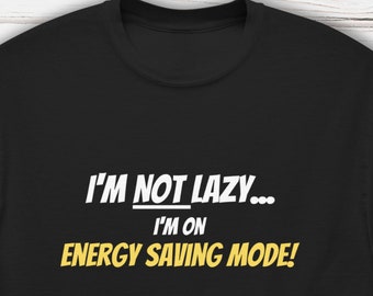 怠け者シャツ、皮肉シャツ、怠け者への面白いギフト、皮肉なTシャツ、面白い怠け者シャツ、ユーモアギフト、女性と男性のための面白いシャツ