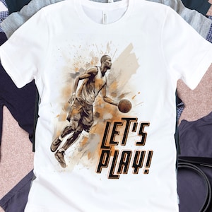 Cool Basketball Shirt Game Day Shirt Basketball Sport Lover Tee Sports t-shirt Basketball Life Basketball player gift coach gift trendy
