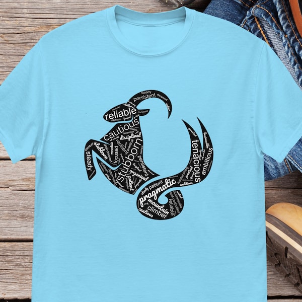 Capricorn T-Shirt Gift for Capricorn Birthday Shirt for Capricorn Zodiac Sign Tshirt For Capricorn Gift Idea Capricorn Birthday Gift Idea