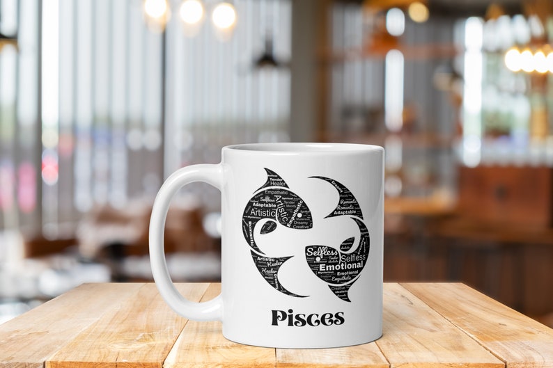 Pisces Mug Gift for Pisces Birthday Gift for Pisces Zodiac Sign Gift For Pisces Gift Idea For Pisces Birthday Gift Idea image 8