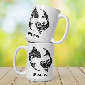 Cadeau de tasse de poissons pour le cadeau danniversaire de poissons pour le cadeau de signe du zodiaque de poissons pour lidée de cadeau de poissons pour lidée de cadeau danniversaire de poissons image 7