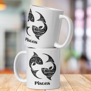 Pisces Mug Gift for Pisces Birthday Gift for Pisces Zodiac Sign Gift For Pisces Gift Idea For Pisces Birthday Gift Idea image 6