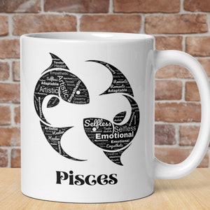 Pisces Mug Gift for Pisces Birthday Gift for Pisces Zodiac Sign Gift For Pisces Gift Idea For Pisces Birthday Gift Idea image 5