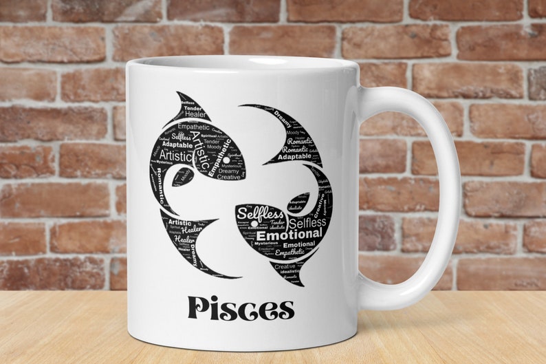 Pisces Mug Gift for Pisces Birthday Gift for Pisces Zodiac Sign Gift For Pisces Gift Idea For Pisces Birthday Gift Idea image 5