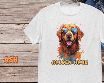 Golden Retriever T-shirt Golden Retriever Lover T Shirt for Golden Retriever Gift Owner Retriever Dog Shirt for Dog Lover Gift