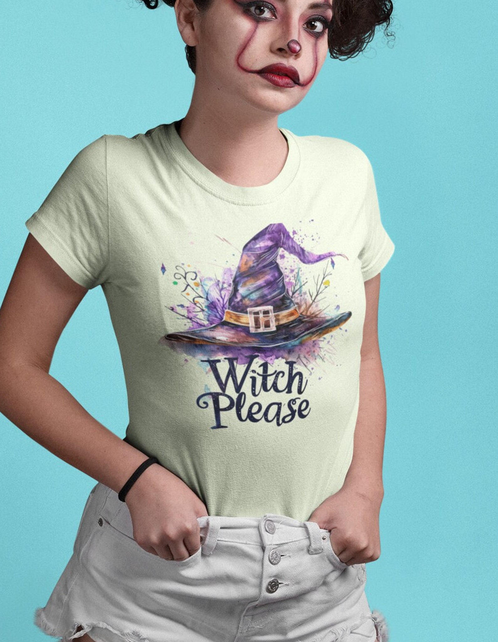 Custom Witch Please Shirt, Witch Halloween Shirt, Witch Hat Shirt ...