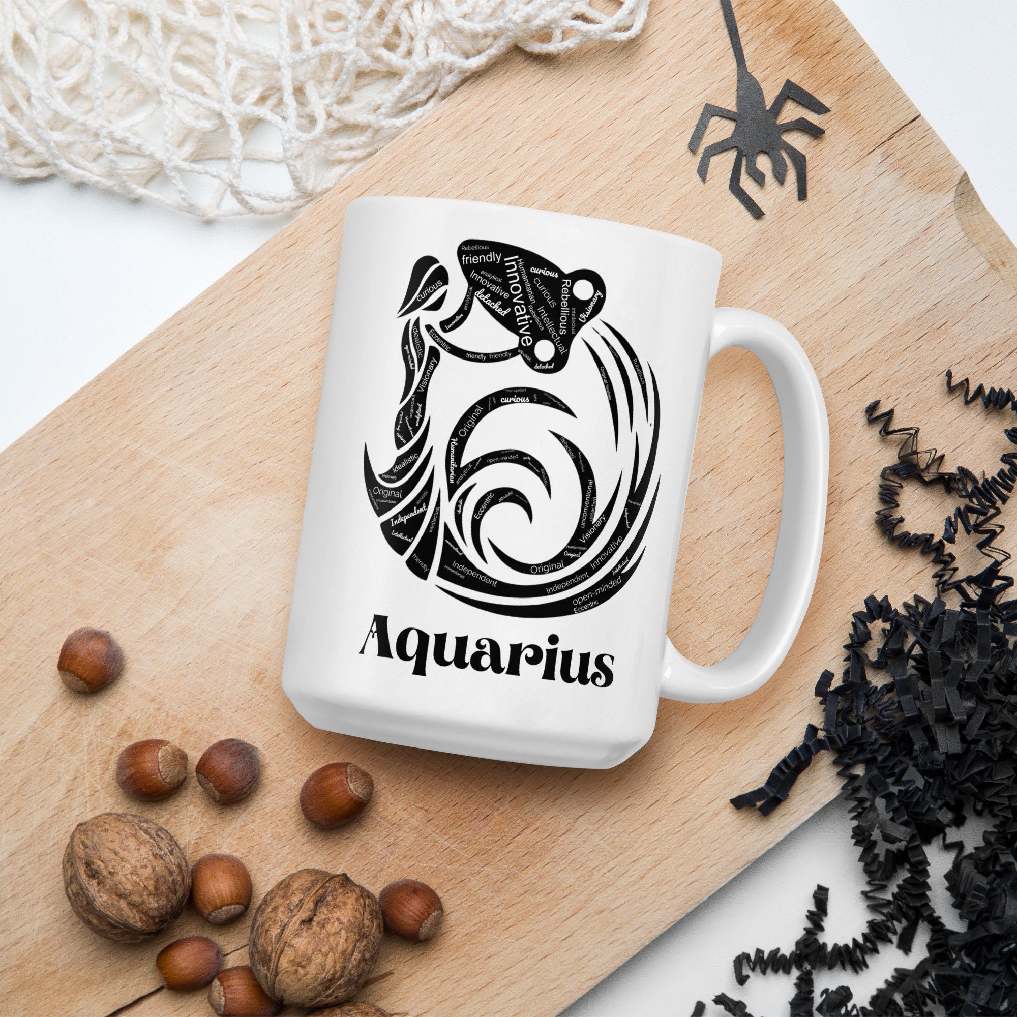 Aquarius Mug Gift for Aquarius Birthday Gift for Aquarius Zodiac Sign