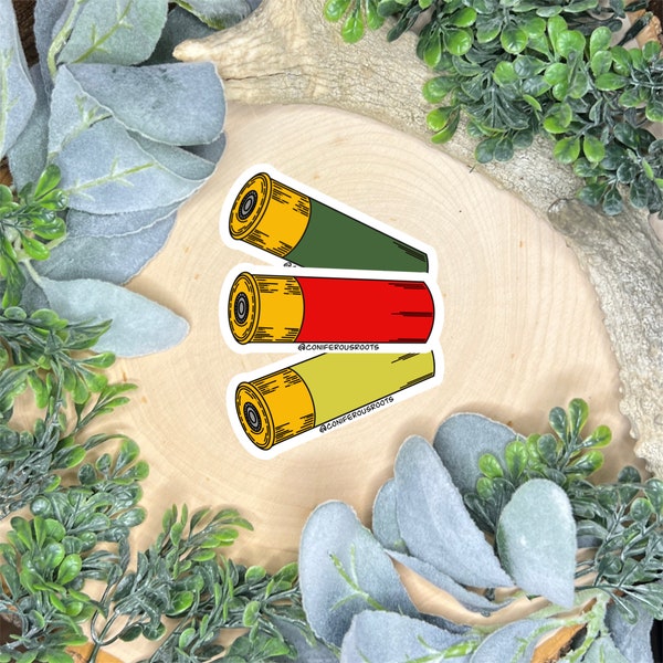 Shotgun Shell Stickers Etsy