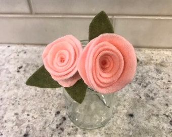 Felt Rose