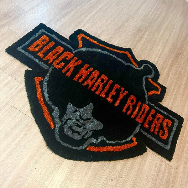 black harley riders