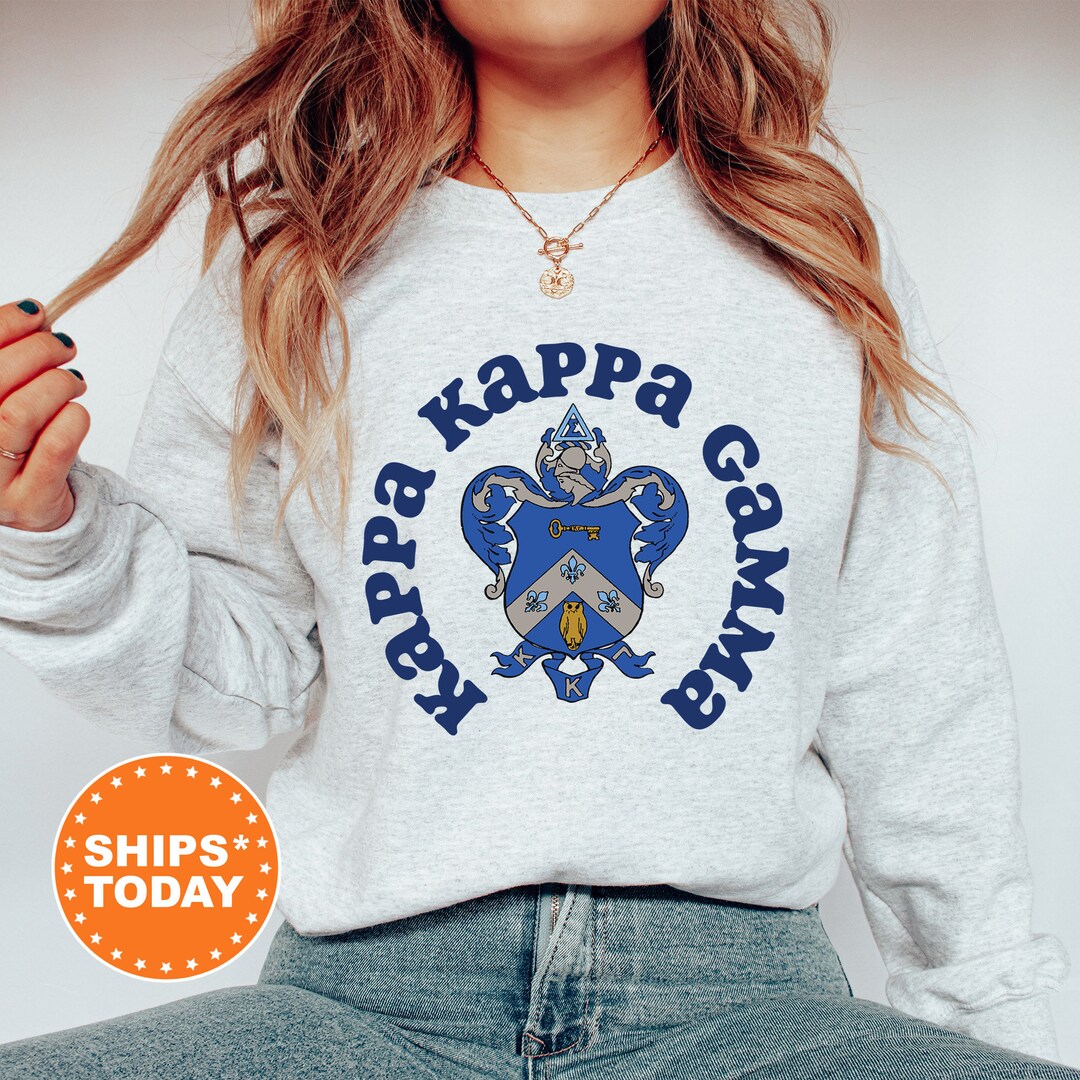 Kappa Kappa Gamma Crest Legacy Sorority Sweatshirt KAPPA Crest