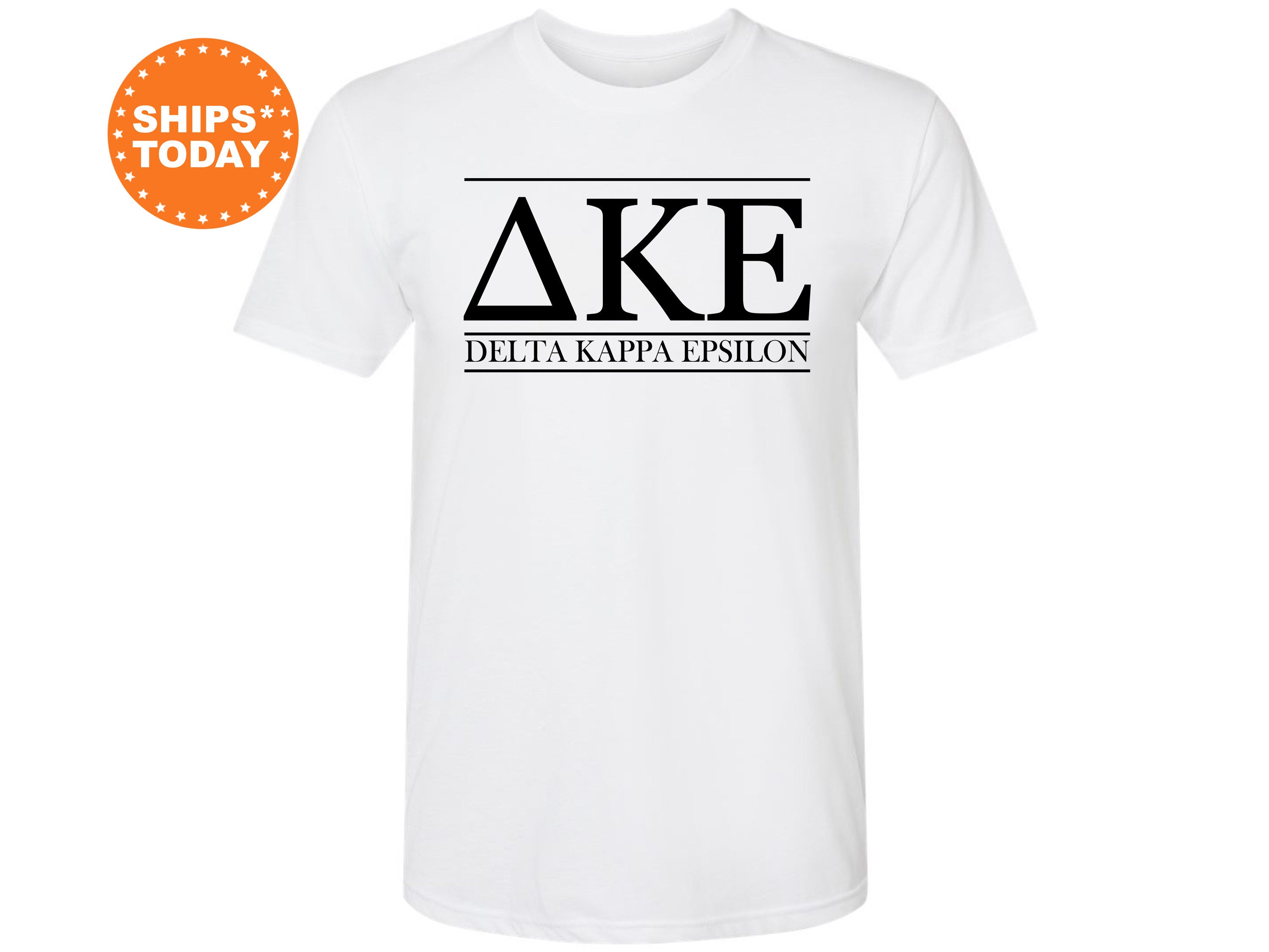 kærlighed skrige weekend Delta Kappa Epsilon Simply Put Fraternity T-shirt DEKE Greek - Etsy Denmark