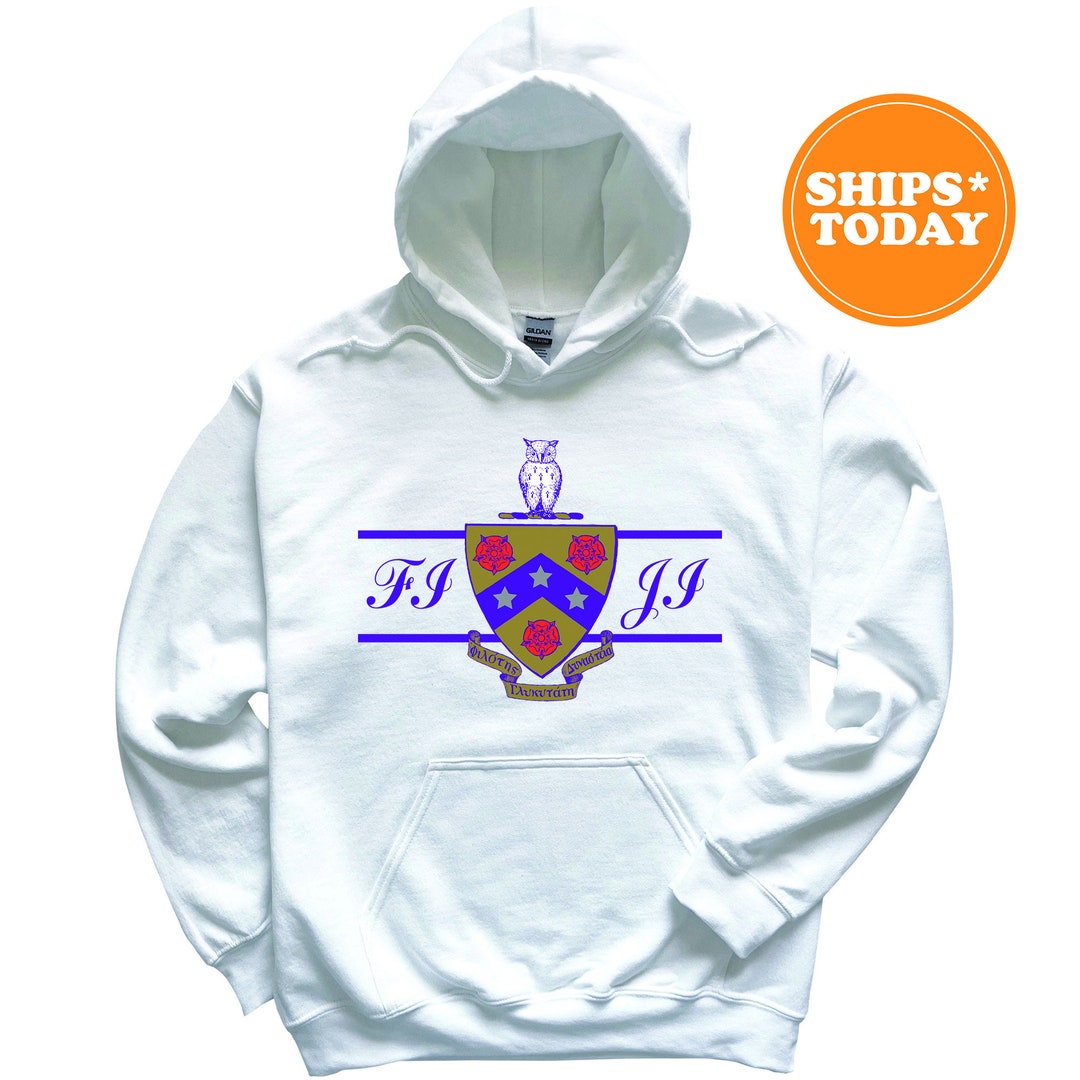 FIJI Noble Seal Fraternity Sweatshirt Phi Gamma Delta - Etsy