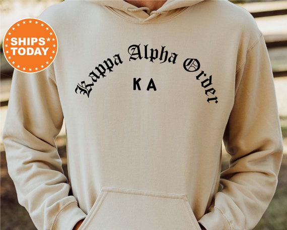 flod Taknemmelig Ride Kappa Alpha Order Old English Oaths Fraternity Sweatshirt - Etsy