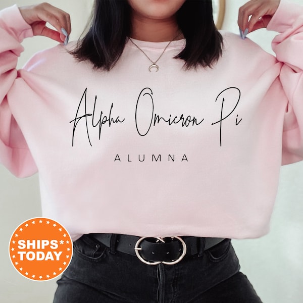 Alpha Omicron Pi Etsy