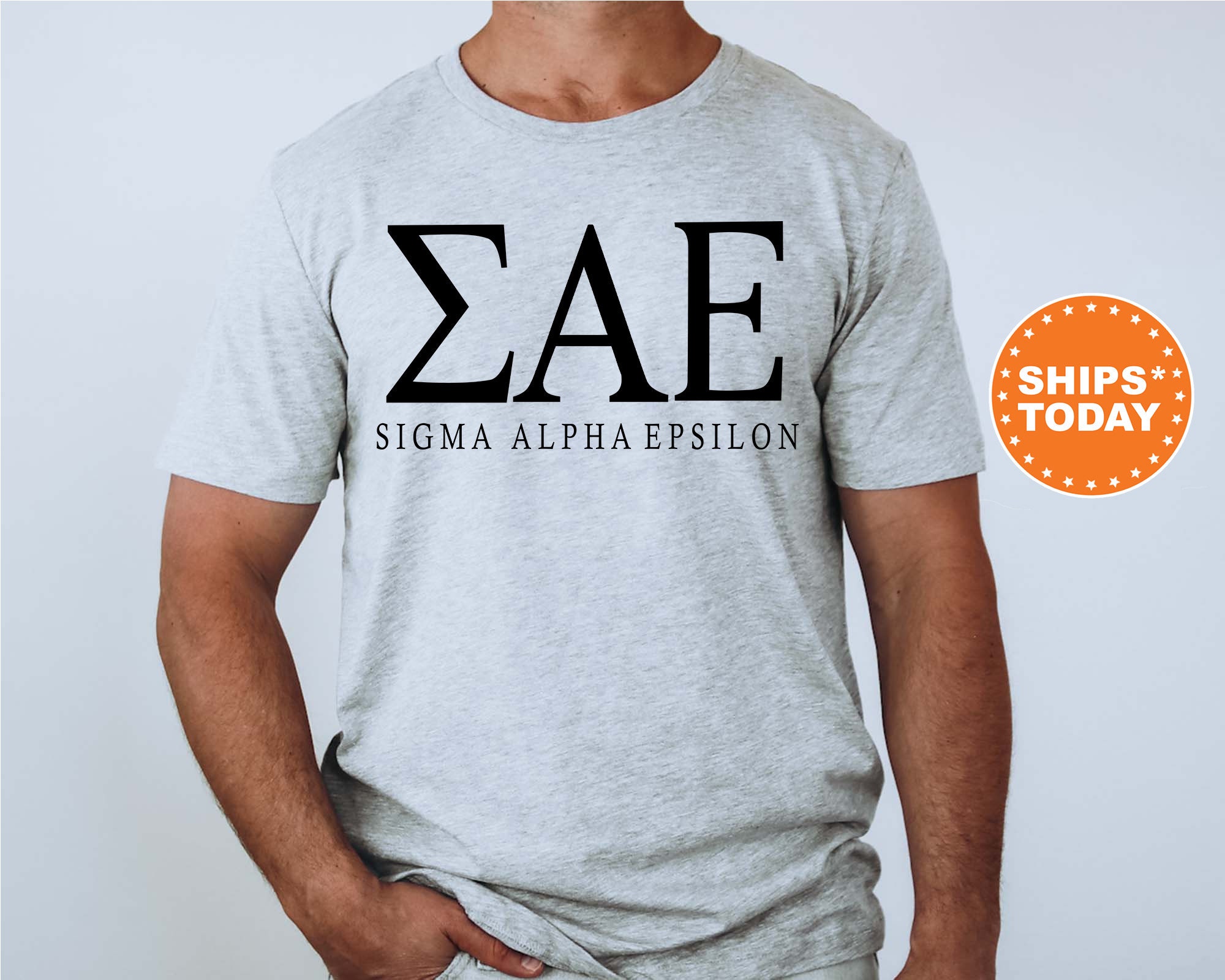 Sigma Alpha Epsilon Block Letter Fraternity T-shirt SAE - Etsy Canada