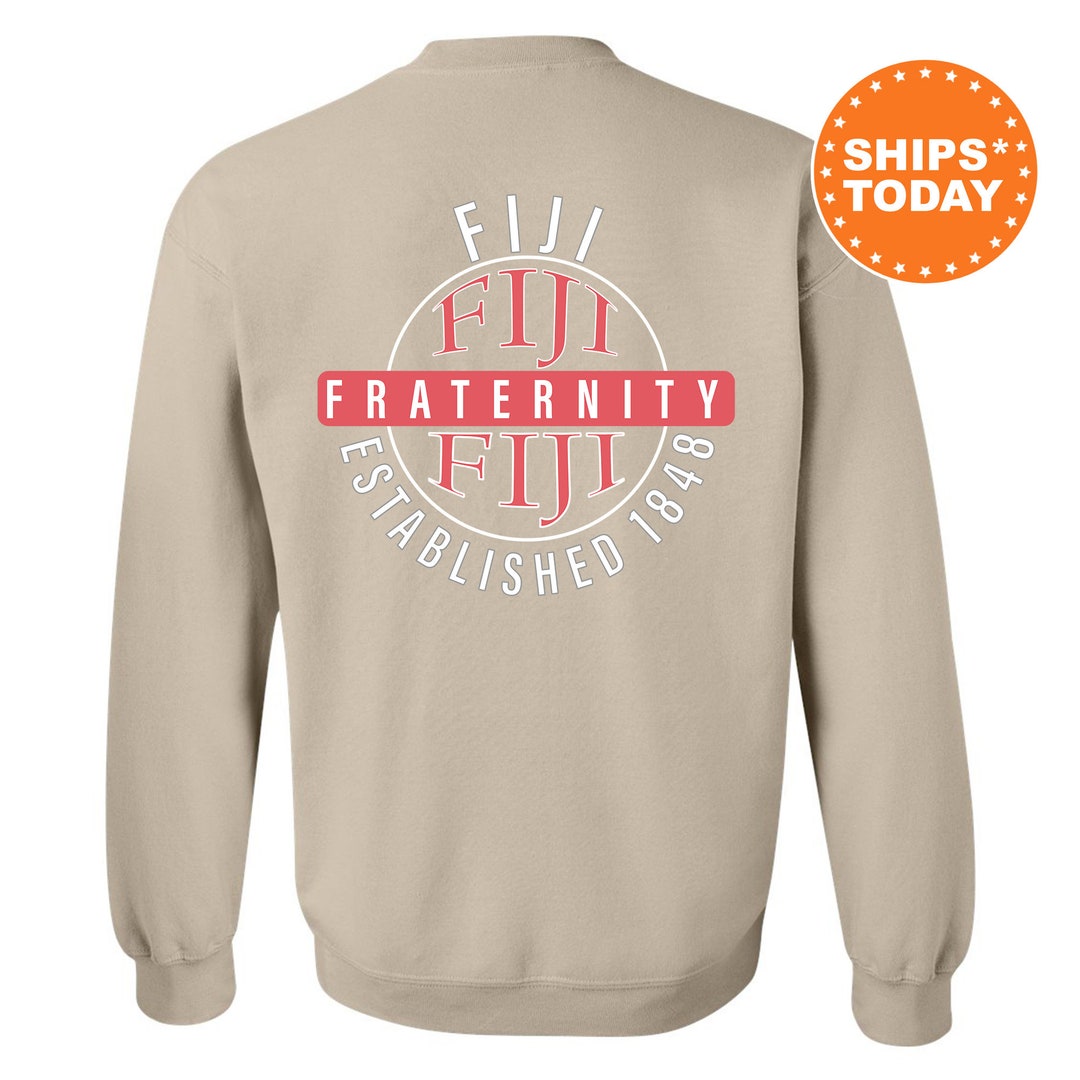 FIJI Fraternal Peaks Fraternity Sweatshirt Phi Gamma Delta - Etsy