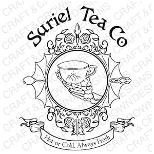 Suriel Tea Co ACOTAR SVG Design Bundle