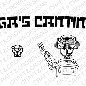 Oga's Cantina Star Wars Spirit Jersey SVG Design Bundle