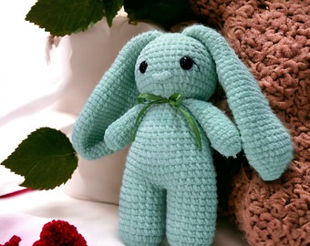 Amigurumi rabbit,Crochet bunny,Handmade bunny,Cute rabbit,Stuffed bunny toy,Adorable,amigurumi,Easter bunny,Soft toy rabbit,Custom pattern