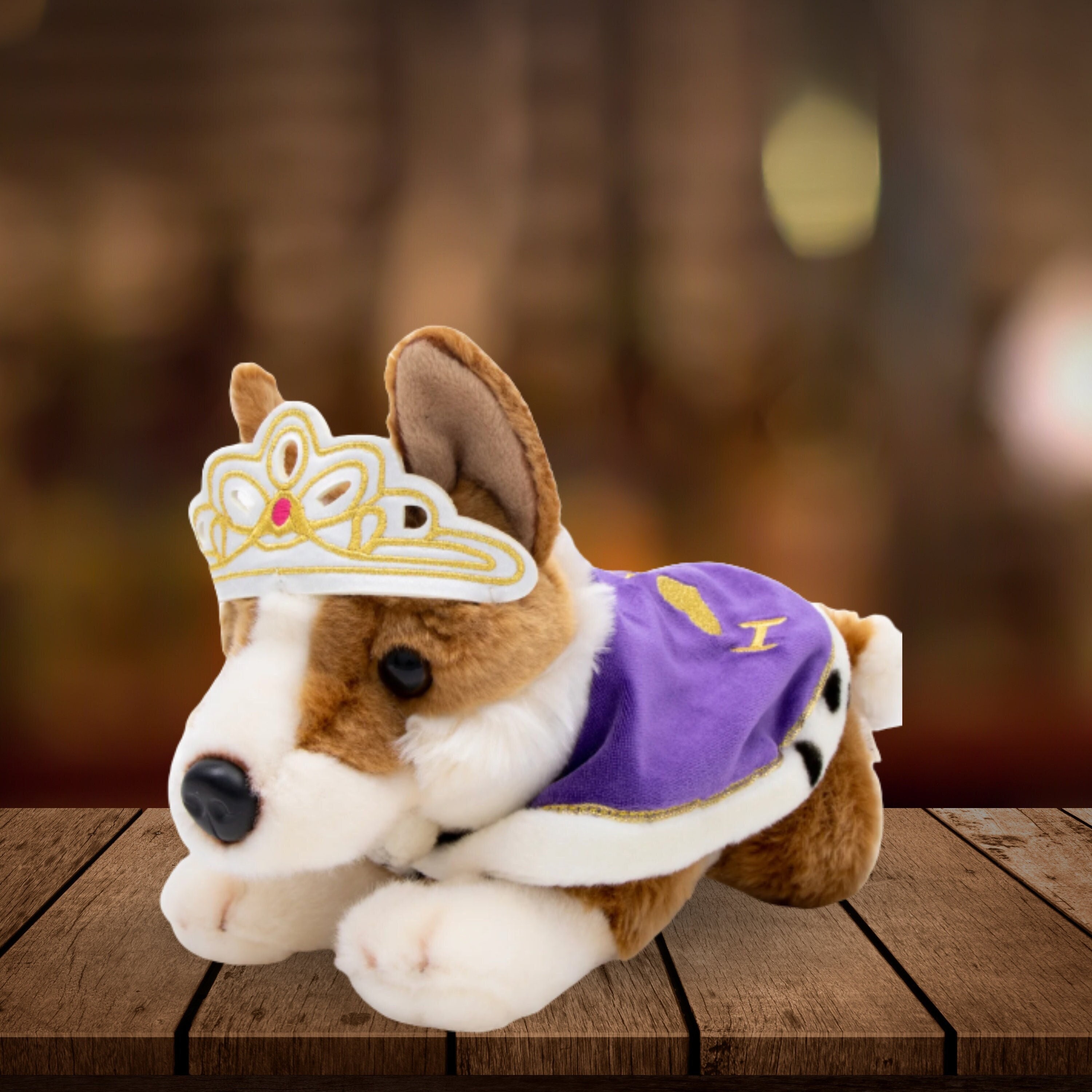Corgi de peluche hotsell