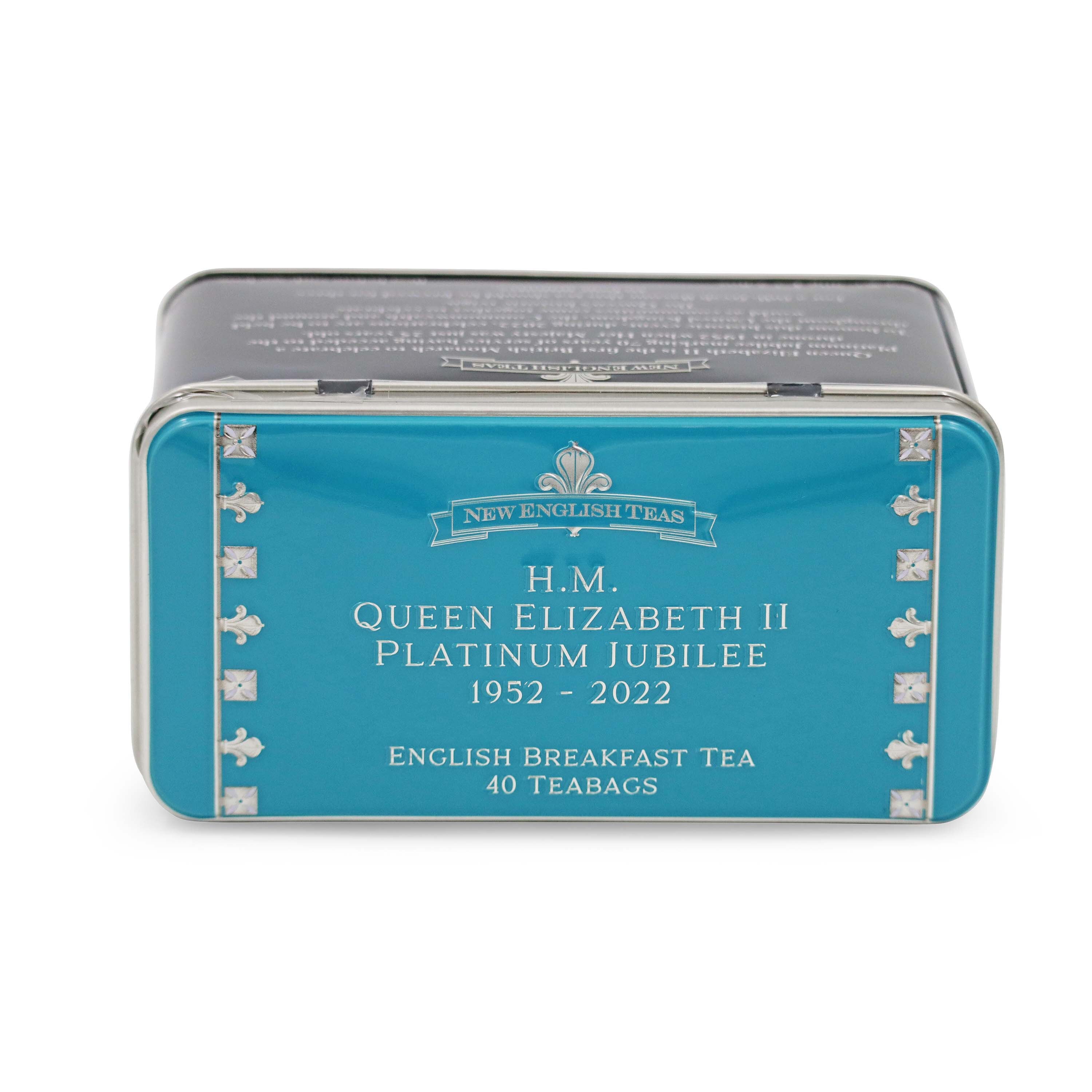 Queen Elizabeth II Platinum Jubilee 2022 40 Teabags Caddy Tin Etsy