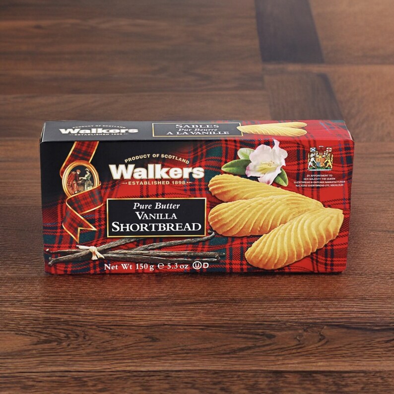 Walkers Vanilla Shortbread 150g Scottish Shortbread TASTY Etsy Canada