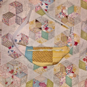 Handmade Vintage Quilt Fanny Pack Sling