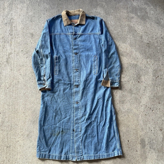 Levis denim trench coat sale
