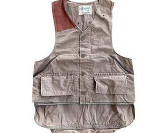 1950s 1960s Duxbak Hunting Vest