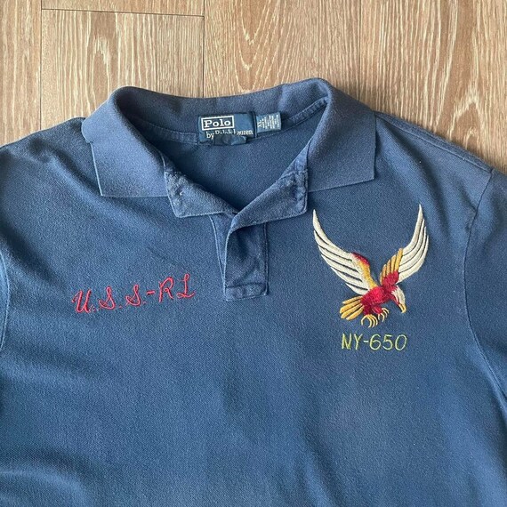 Vintage 90s Polo Ralph Lauren Souvenir Polo Colla… - image 5