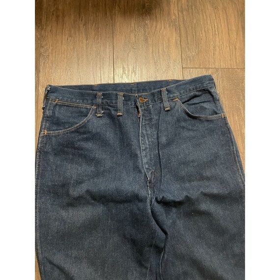 Vintage 1970s Flare Bell Bottom Wrangler Jeans - Gem