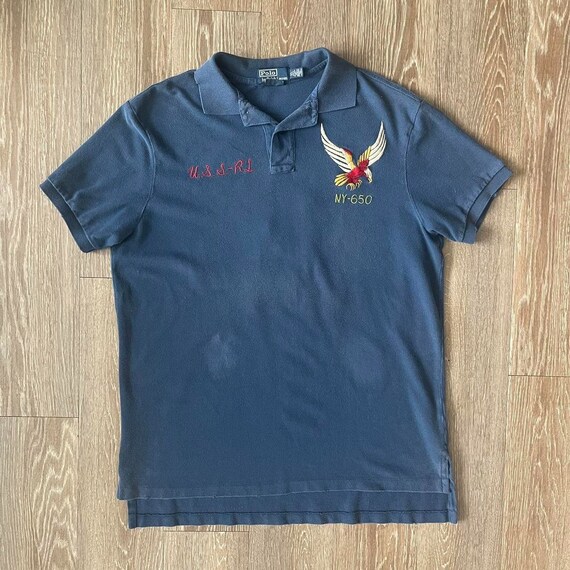 Vintage 90s Polo Ralph Lauren Souvenir Polo Colla… - image 3