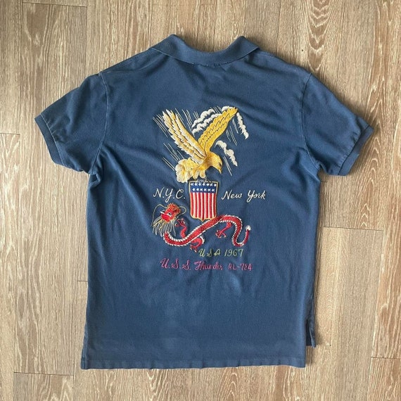 Vintage 90s Polo Ralph Lauren Souvenir Polo Colla… - image 4