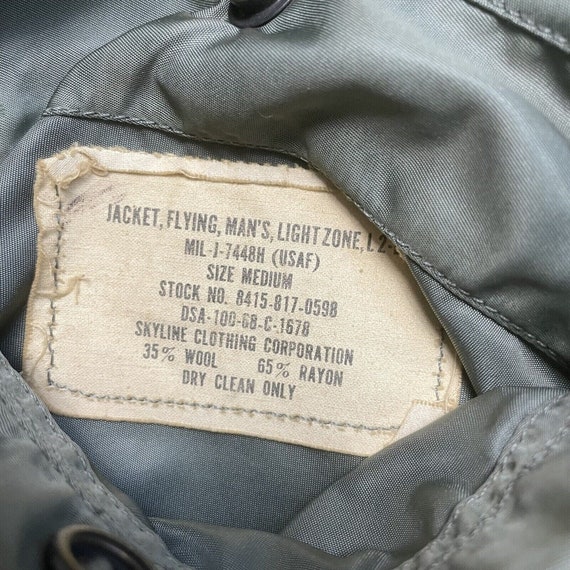 1968 Vietnam Era US Military MA-1 Bomber Jacket - Gem