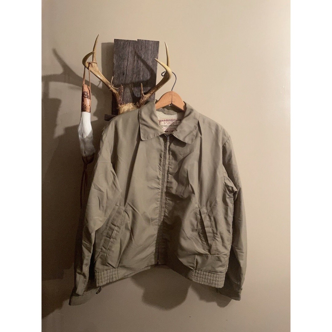Vintage 1950s Mcgregor Nylon Work Jacket Etsy
