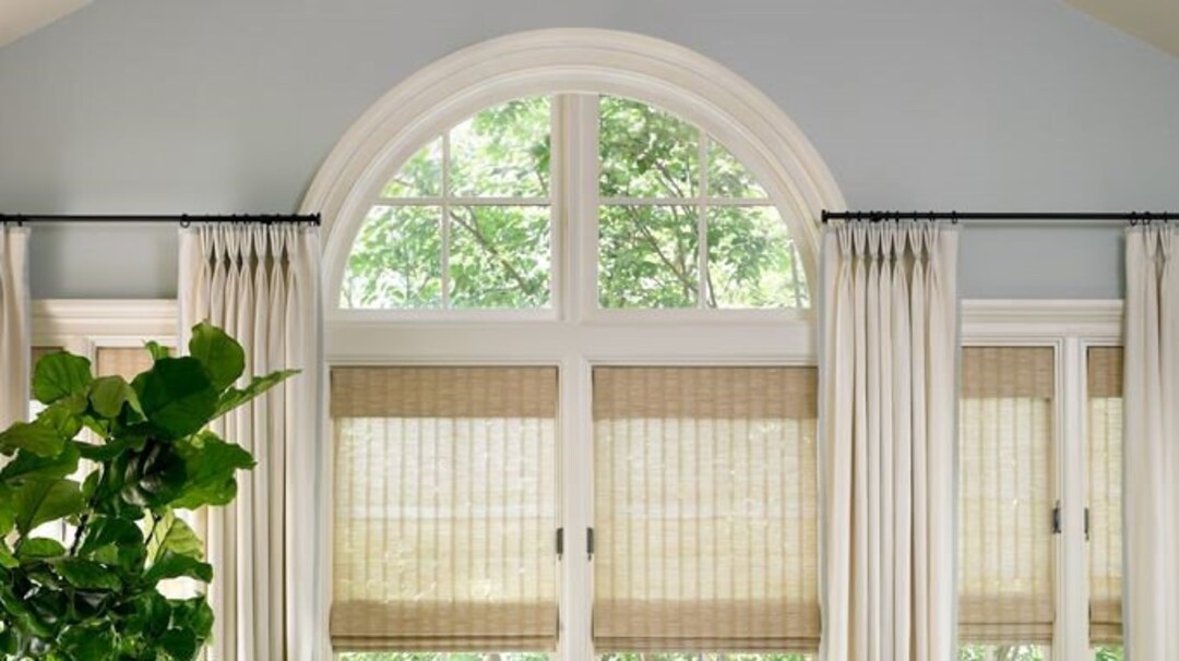 Wrought Iron Curtain Rods 1 1/4 /custom Drapery Etsy